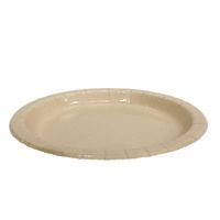 ペーパーウェア 竹パルプ ペーパープレート ハード 22cm 1箱（800枚：50枚入×16袋）