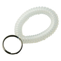 アーテック No.400 コイルブレス(紛失防止用) クリア 46813 1セット(1個×7)（直送品）