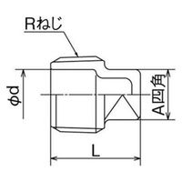 オンダ製作所 SMP型 ステンレスプラグ SUS316 SMP-100 1個（直送品）