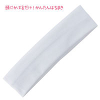 アーテック かぶるだけはちまき 白 19005 1セット(1本×11)（直送品）