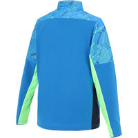 SFIDA(スフィーダ) フットサル ジャケット Teampress ウォームアップHZトップ S ブルー SA25802 1枚（直送品）