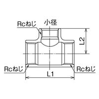 オンダ製作所 SMRT型 ステンレス異径チーズ SUS316 SMRT-322532 1個（直送品）