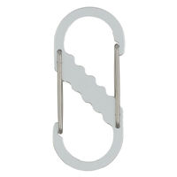 アーテック SA-2 Wフックカラビナ シルバー 46810 1セット(1個×3)（直送品）