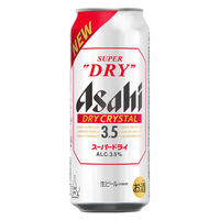 ビール アサヒ スーパードライ ドライクリスタル 缶 500ml 6本