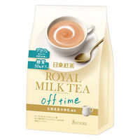 三井農林 日東紅茶 ロイヤルミルクティーオフタイム 1セット(1袋(8本入)×6) 粉末飲料 インスタント 個包装