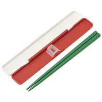 スケーター ABC3AG 抗菌 音のならない箸・箸箱セット 箸18cm 【ズートピア/ワッペン】 709371-ABC3AG 1個（直送品）