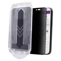 iPhone 16 Plus用ガラスフィルム ブルーライトカット 覗き見防止 I16T2-PRIVACY-SCREEN 1個（直送品）