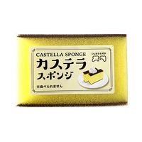 キッチンスポンジ ソフトスポンジ カステラスポンジ イエロー 1パック（4個入）アイセン