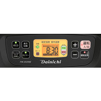 ダイニチ 石油ファンヒーター 木造7畳/コンクリート9畳 秒速消臭システム 3.5Lタンク FW-2525NE(K) 1台