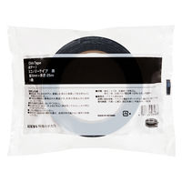 アスクル 現場のチカラ カラー布テープ 黒 幅50mm×長さ25m エコノミータイプ 1巻 オリジナル