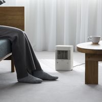 シロカ 温度調節・人感センサー付き 足元ヒーター まめポカ SHーT251 1台