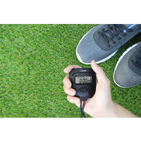 【タイマー】ドリテック ストップウォッチ 「チェム」 ブラック SW-125BK 1個