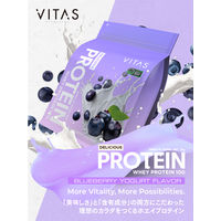 VITAS（バイタス） デリシャスプロテイン ブルーベリーヨーグルト 1袋（700g） ホエイプロテイン