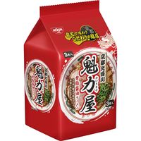 魁力屋監修　背脂醤油ラーメン　1セット(9食:3食入×3パック)　日清食品