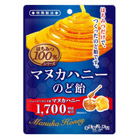 キャンディーのど飴 はちみつ100％シリーズ　マヌカハニーのど飴 45g 1セット（1個×10）