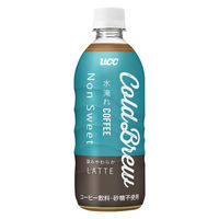 UCC上島珈琲 Cold Brew（コールドブリュー） Non Sweet 深み柔らかラテ 500ml 1箱（24本入）
