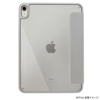 ナカバヤシ iPad 10.9インチ用 マグネット付分離式衝撃吸収ケース グレー TBC-IP2201GY 1個