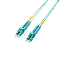 光ファイバーケーブル LC-LC マルチモード 2芯 OM3 2m OC-LCLC2M3/2 エレコム 1個（直送品）