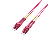 光ファイバーケーブル LC-LC マルチモード 2芯 OM4 3m OC-LCLC2M4/3 エレコム 1個（直送品）