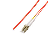 光ファイバーケーブル LC-OPEN マルチモード 2芯 OM2 10m OC-LCOP2M2/10 エレコム 1個（直送品）