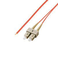 光ファイバーケーブル SC-OPEN マルチモード 2芯 OM2 3m OC-SCOP2M2/3 エレコム 1個（直送品）