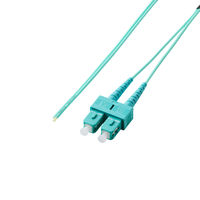 光ファイバーケーブル SC-OPEN マルチモード 2芯 OM3 3m OC-SCOP2M3/3 エレコム 1個（直送品）