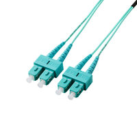 光ファイバーケーブル SC-SC マルチモード 2芯 OM3 10m OC-SCSC2M3/10 エレコム 1個（直送品）