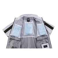 ジーベック 空調服半袖ブルゾン XE98033ー81 ー Mーキャメル XE98033 1着（直送品）