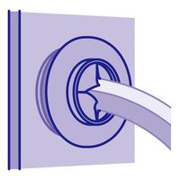 和気産業 膜付グロメット4個入 SG-16A 1セット(68個:4個×17個)（直送品）