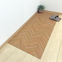 リンテックコマース 置くだけフロアシート CHOIYUKA チョイユカ ヘリンボーン CFSE05H 1セット(2個)（直送品）