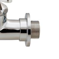 カクダイ 703ー009ー25共用カップリング付き横水栓(かぎ式) 703-009-25 1台（直送品）