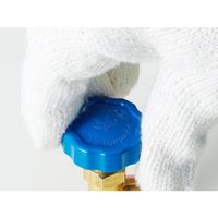 フジキン Fujikin 黄銅製ニードルストップバルブ アングル形 DS-31D-R 1台 126-4429（直送品）