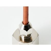 フジキン Fujikin 黄銅製リングジョイント継手_4.9MPa_RG RG-6B-R 1個 126-4390（直送品）