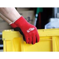 アトム レッドタフマン 3双組 M 1480-3P-R-M 1セット(15双:3双×5袋) 813-6922（直送品）