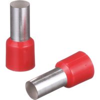 PANDUIT 絶縁付フェルール端子(SingleWire DIN規格) AWG2 赤 50本入 FSD86ー16ーL（直送品）