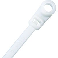 PANDUIT ネジ止めタイプナイロン結束バンド ナチュラル (50本入) PLC2H-S25-L 1セット(500本:50本×10袋)（直送品）