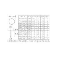 八幡ねじ YAHATA デコレートスクリュー M6×15×27 4979874002891 1セット(2個) 469-9364（直送品）