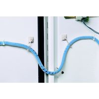 PANDUIT 可動部配線用固定具 ダイナミックケーブルマネージャー 耐候・耐熱タイプ 100個入 ABDCM30-AV-C（直送品）