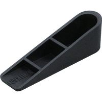 アイテック 光 ドアストッパー黒 P式 KDS-100 1個 820-1392（直送品）