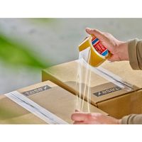 テサテープ tesa PLA基材 梱包テープ(バイオマス由来) テサ58296 透明 50mmx66m 58296-50-66 1巻（直送品）