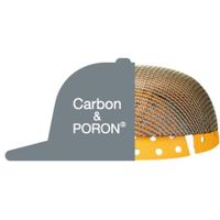 特殊衣料 頭部保護帽abonet JOB カーボンメッシュ ネイビー S3877-39 1セット(5個) 557-9418（直送品）