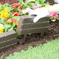 【園芸用品】カワタキコーポレーション ガーデンエッジ 694554 1セット（12個入）