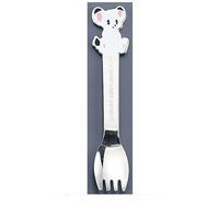 片力商事 18ー10 ジャングル大帝 カラー レオ ベビーフォーク 62-6723-77 1本（直送品）