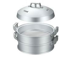 アズワン アルミ中華セイロ(本体)54cm 62-8192-90 1個（直送品）