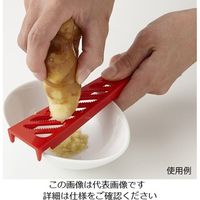 サンクラフト 生姜おろし レッド OB-414R 1本 62-8613-60（直送品）