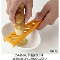 サンクラフト 生姜おろし オレンジ OB-314O 1本 62-8613-59（直送品）