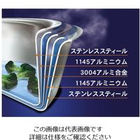 ビタクラフト プロ 両手鍋 18cm 0241 1個 62-9211-15（直送品）