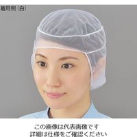 ホワイトマックス ヘアーネット キャッピー 1ー1 黒 20枚入 62-9848-88 1箱(20枚)（直送品）