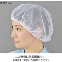 ホワイトマックス ヘアーネット キャッピー 1-3 白 20枚入 62-9848-90 1箱(20枚)