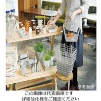 ちどり産業 ワイヤー店内カゴ 小 55-95 1個 63-1249-22（直送品）